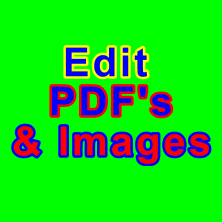 Edit PDF's & Images
